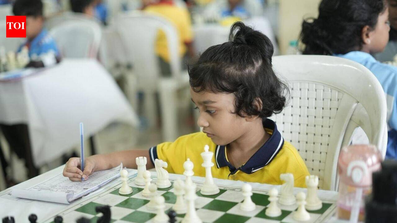 Top seeds crumble, underdogs take centrestage in National U-7 chess | Nagpur News
