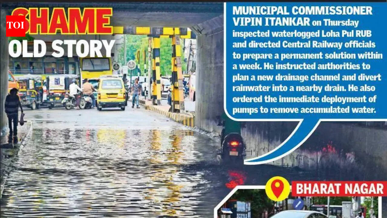 77 Chronic Spots, Crores Spent, Still City Sinks Every Monsoon | Nagpur News