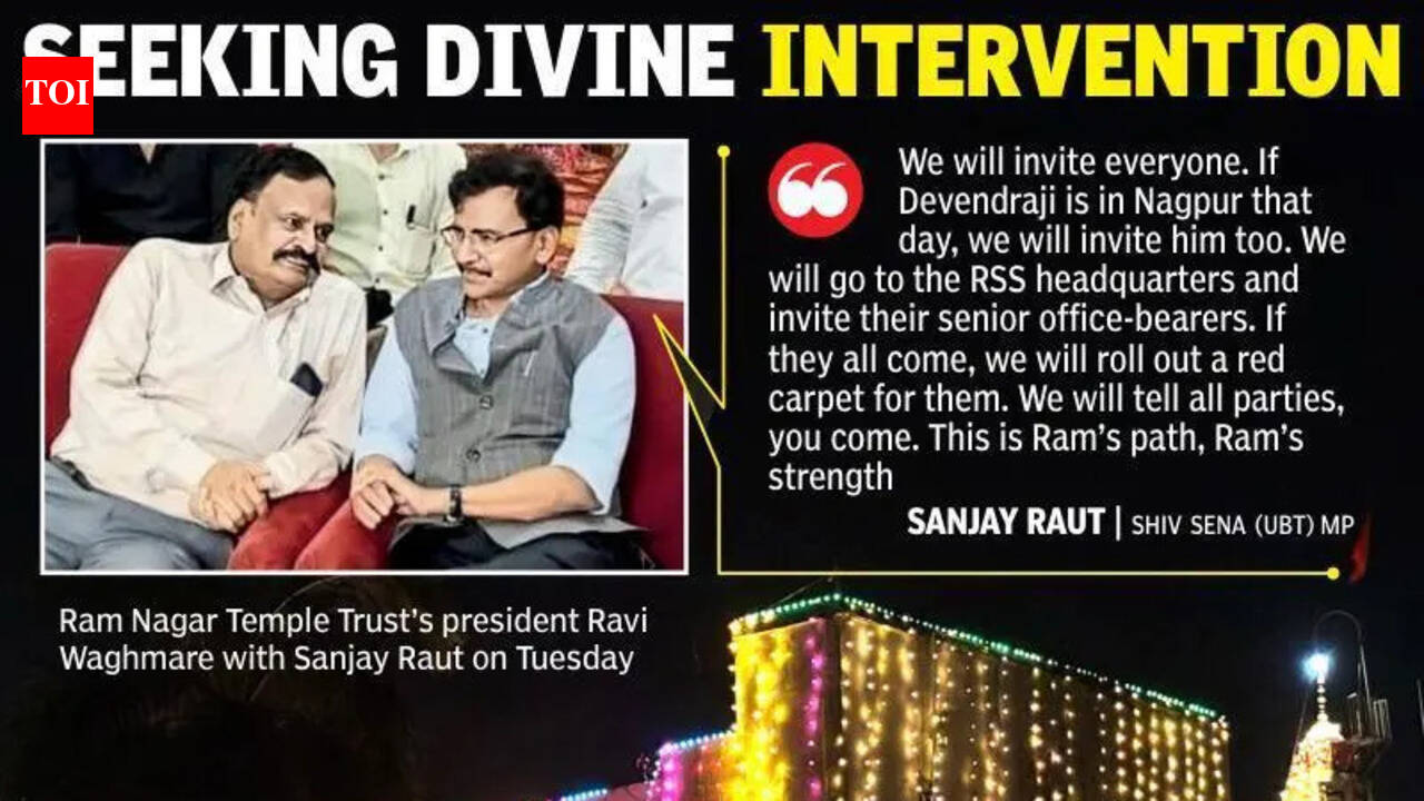 UBT’s Raut Calls Nagpur ‘Hindutva Capital’, Blurs Barrier In Ram Name | Nagpur News