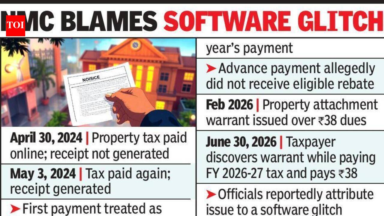Paid property tax in advance, CA gets ‘jabti’ notice over Rs38 ‘dues’ | Nagpur News