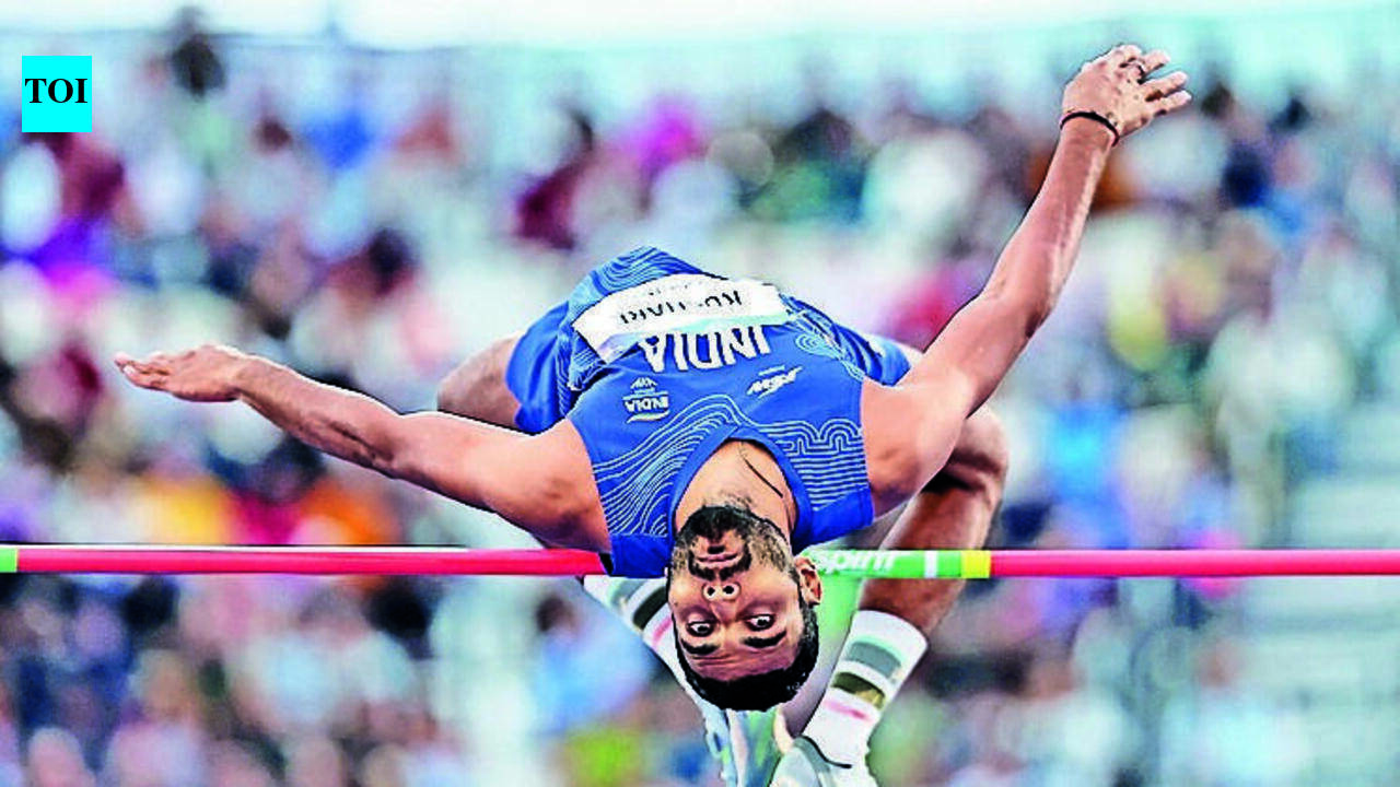 Nashik’s Sarvesh scales new height in Glasgow | Nagpur News