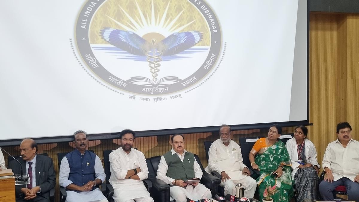 AIIMS Bibinagar to be fully operational by December, construction 87% complete, says JP Nadda