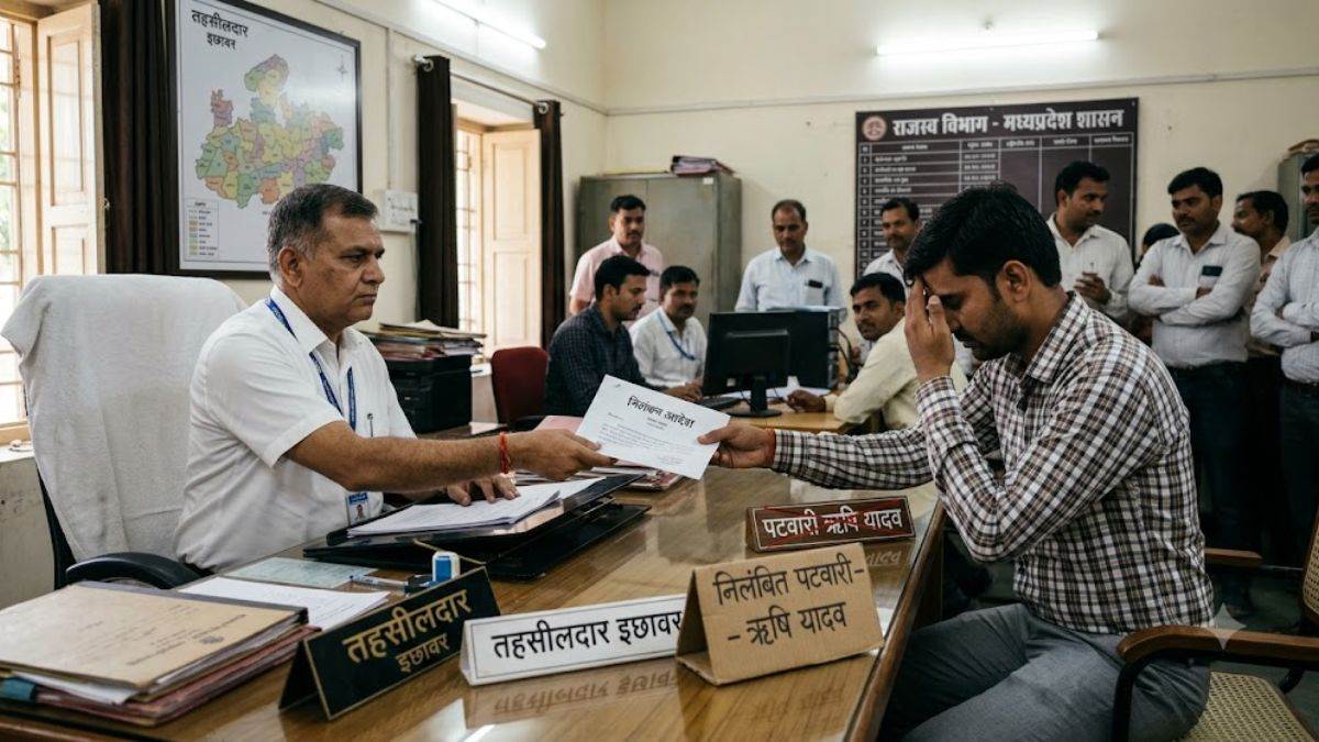 ‘150 रुपये का कुर्ता-पजामा पहनकर नेता बने हो…’, भाजपा नेता से अभद्रता करने वाला पटवारी सस्पेंड, VIDEO हुआ था वायरल