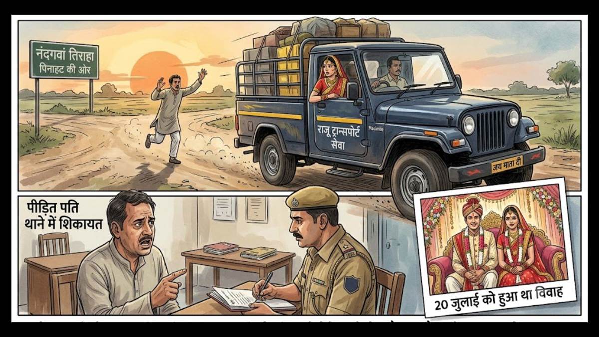 पति दुकान पर खरीदता रहा शगुन की मिठाई, गहने-नकदी समेटकर ‘मैक्स’ गाड़ी से रफूचक्कर हुई दुल्हन