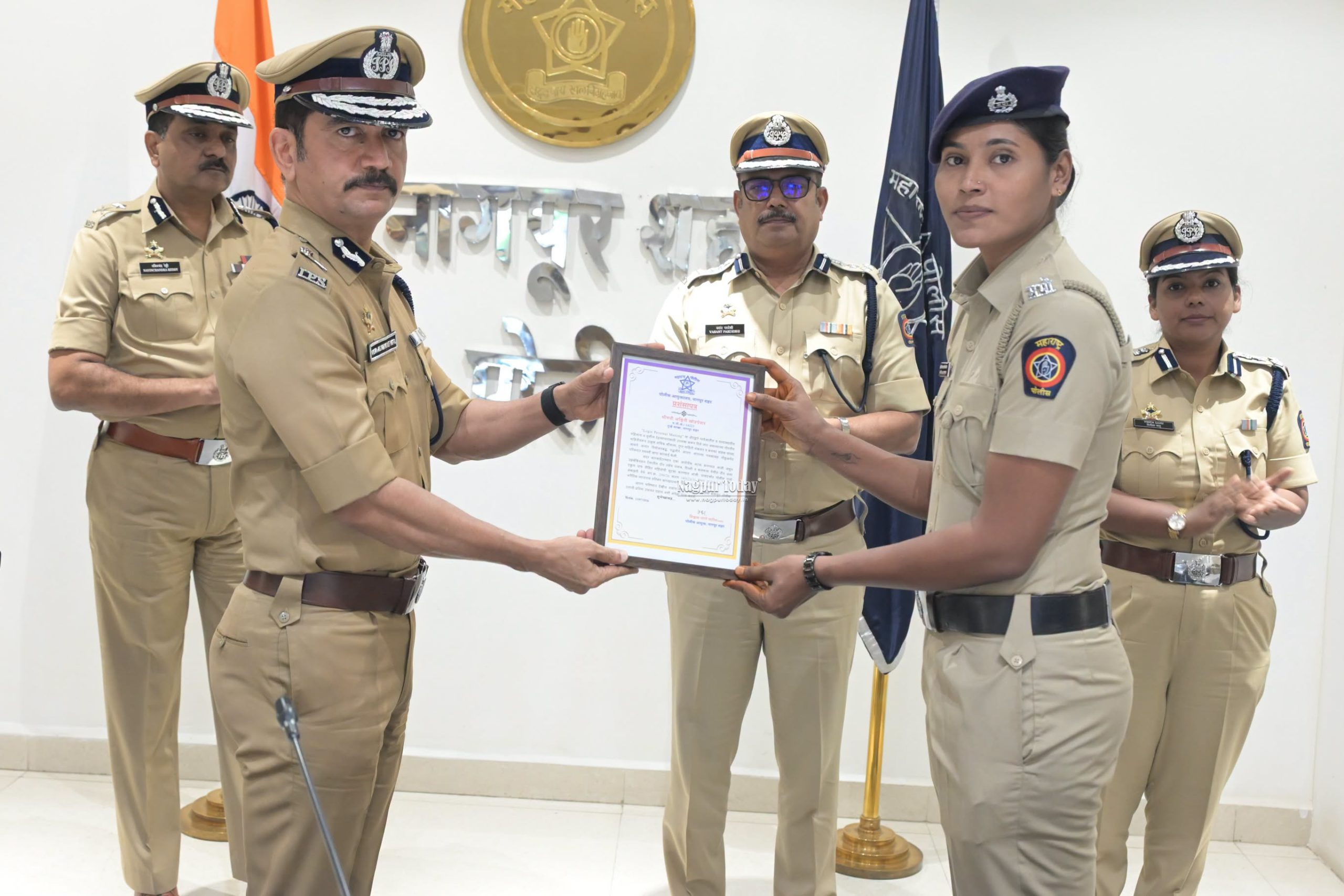 Police Commissioner Honours Officers for Outstanding Services