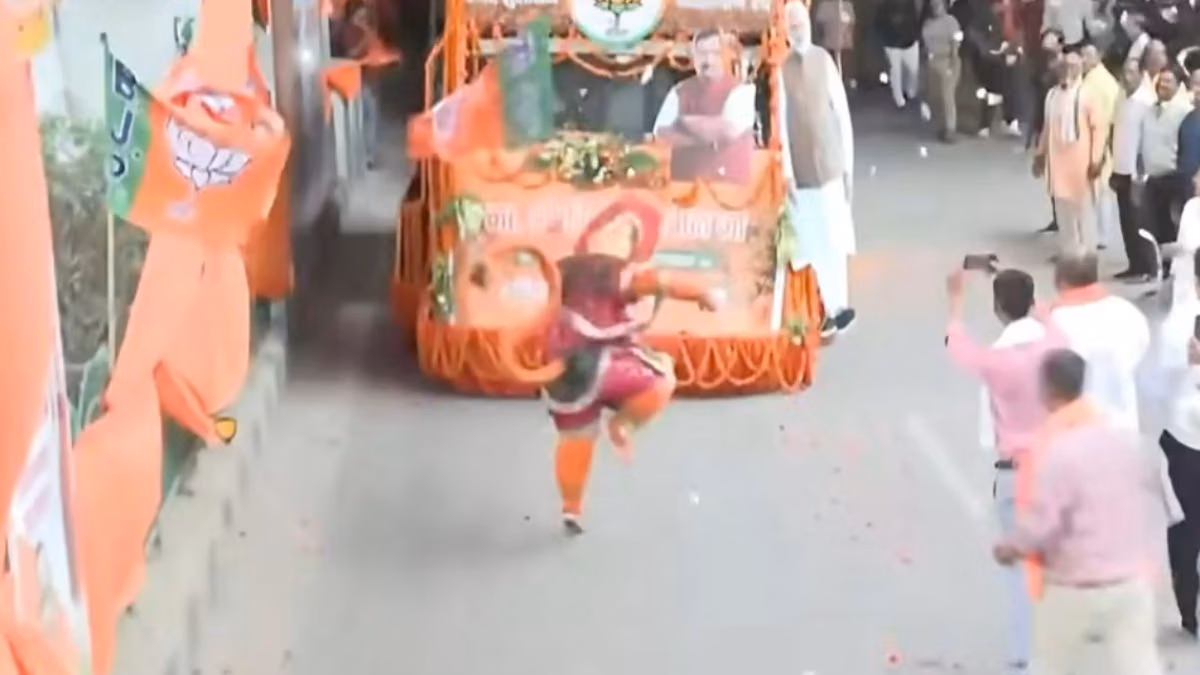 VHP upset over Hanuman dance at BJP chief Nitin Nabin’s event