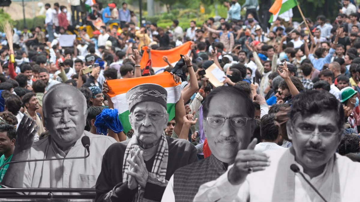 What RSS, BJP leaders may be trying to tell BJP on youth protests