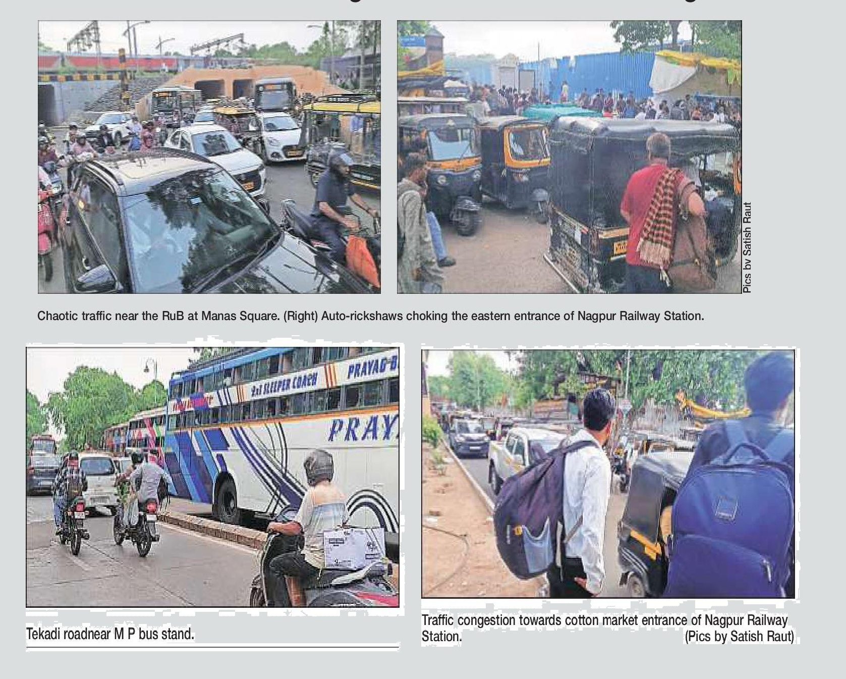 Traffic woes threaten city’s world class rly stn dream