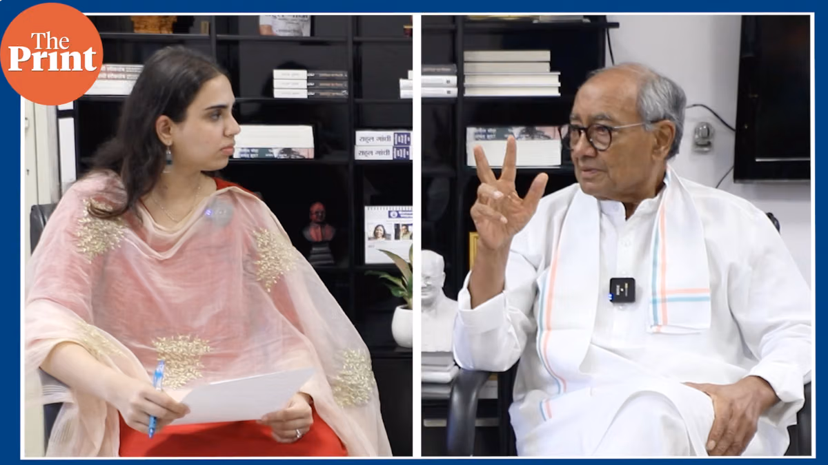 Digvijaya backs Priyanka Gandhi for larger role in Congress. ‘Deserves greater responsibility.’
