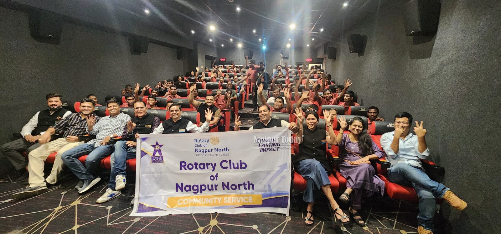 Rotary Brings Smiles with Dhamaal-4 Screening