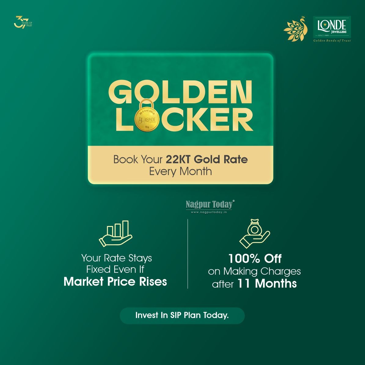 With Gold at Its Cheapest Since May, Londe Jewellers Launches a Plan That Lets Nagpur Families Book the Rate Every Month