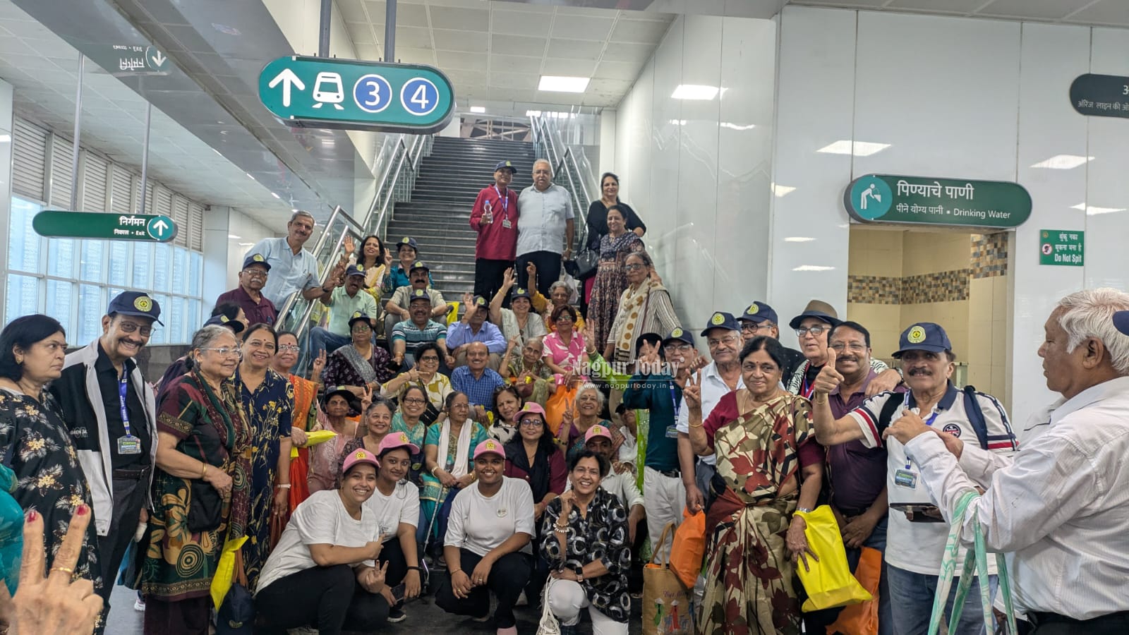 CIROWA Celebrates Monsoon Picnic on Nagpur Metro Wheel