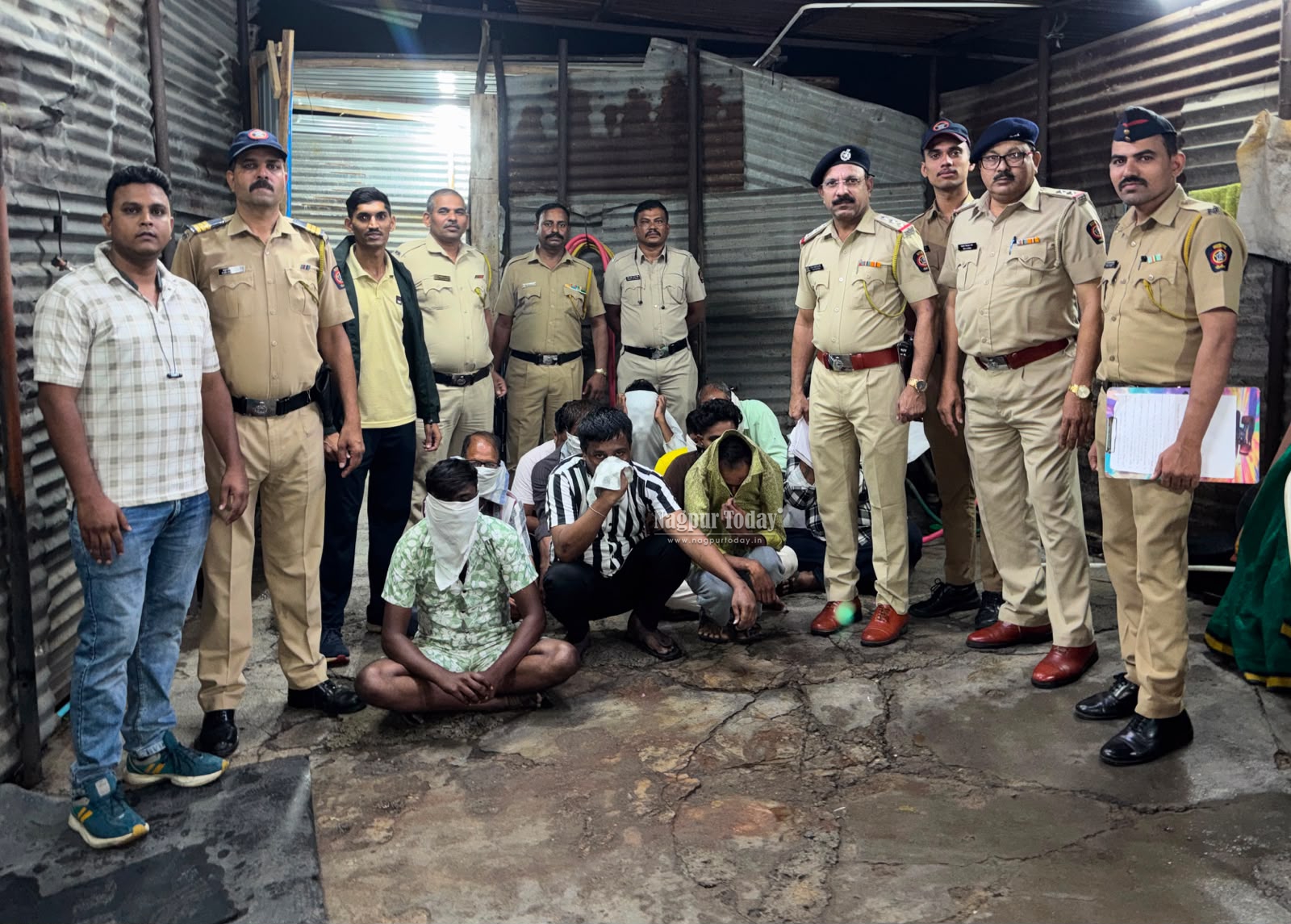 Nagpur Police Arrest 11 in Satta Patti Gambling Bust