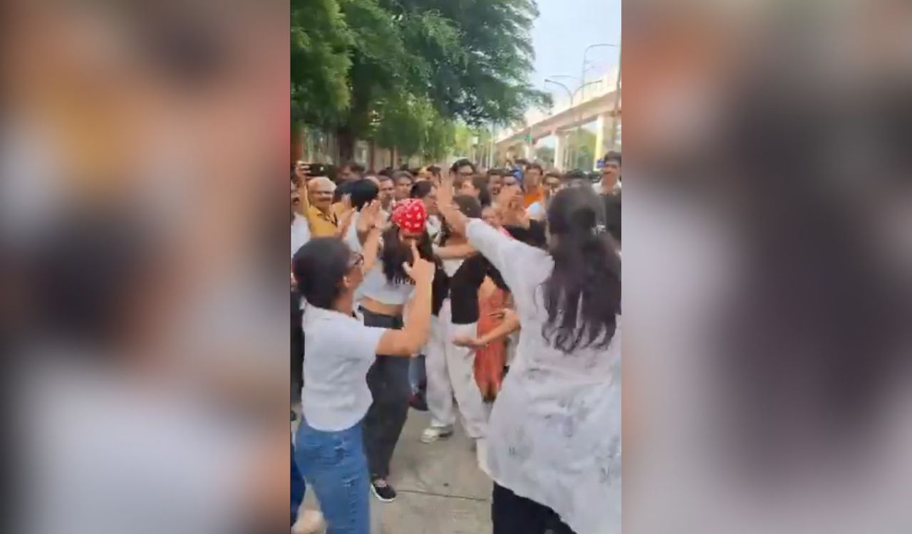 Celebrations erupt at Nagpur’s Samvidhan Square following Dharmendra Pradhan resignation