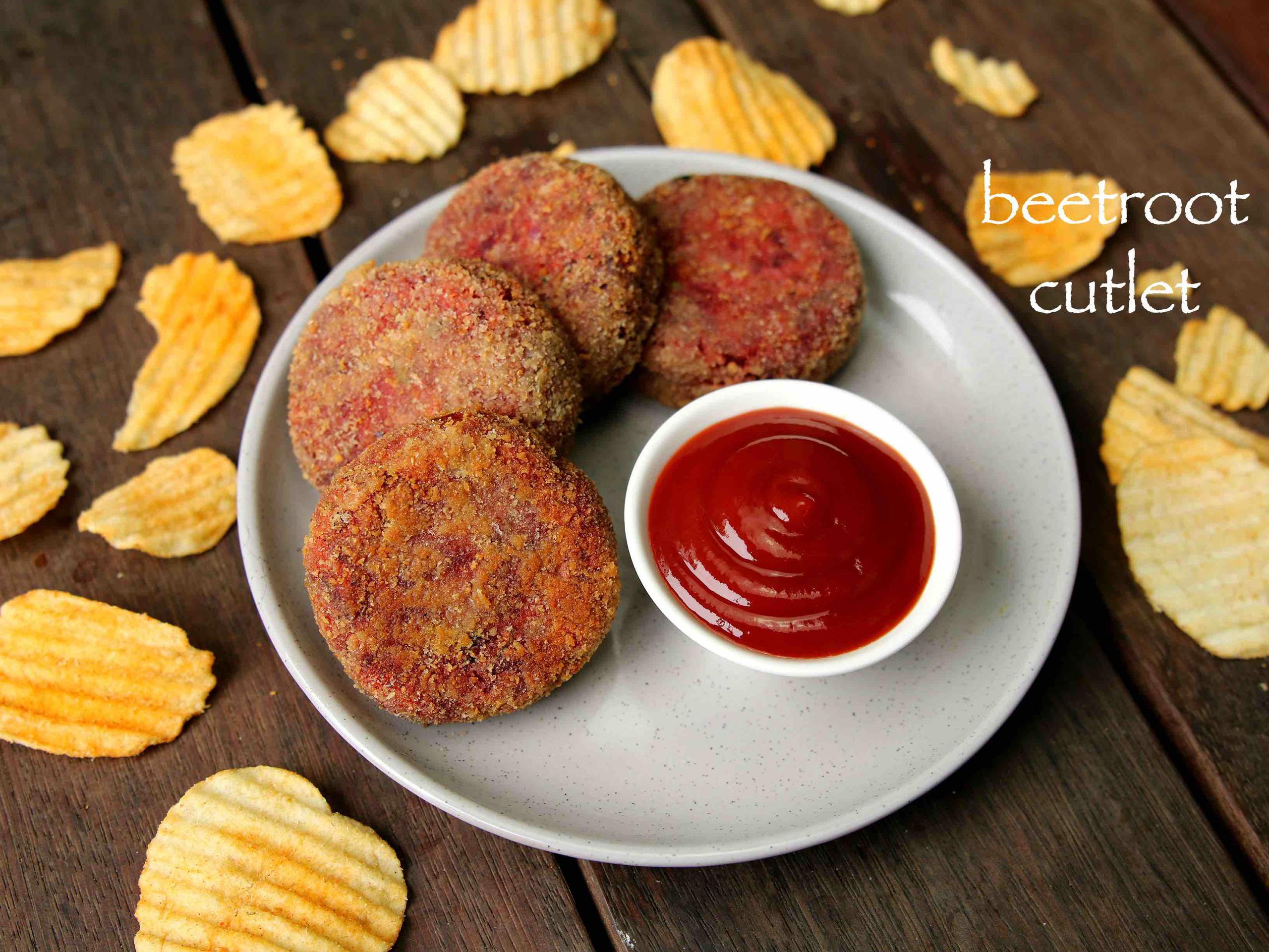 beetroot cutlet recipe | beetroot tikki recipe