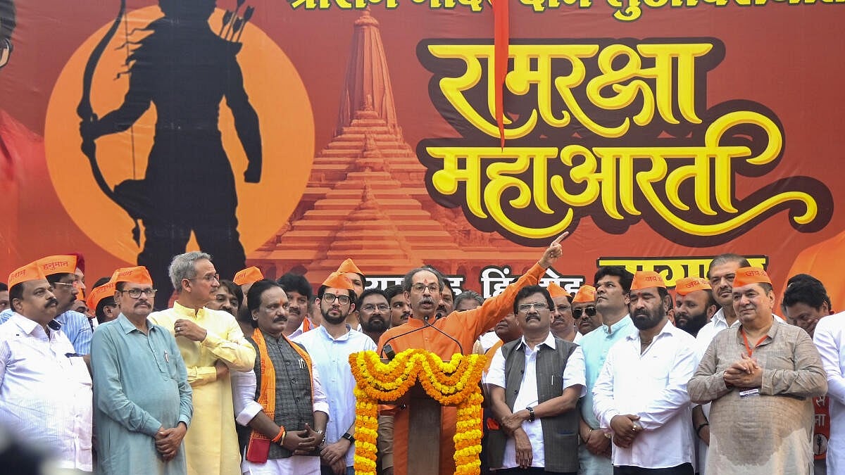 ‘Lord Ram is no one’s private property’: Uddhav Thackeray at ‘Ram Raksha Andolan’ in Nagpur, vows to take campaign to other states