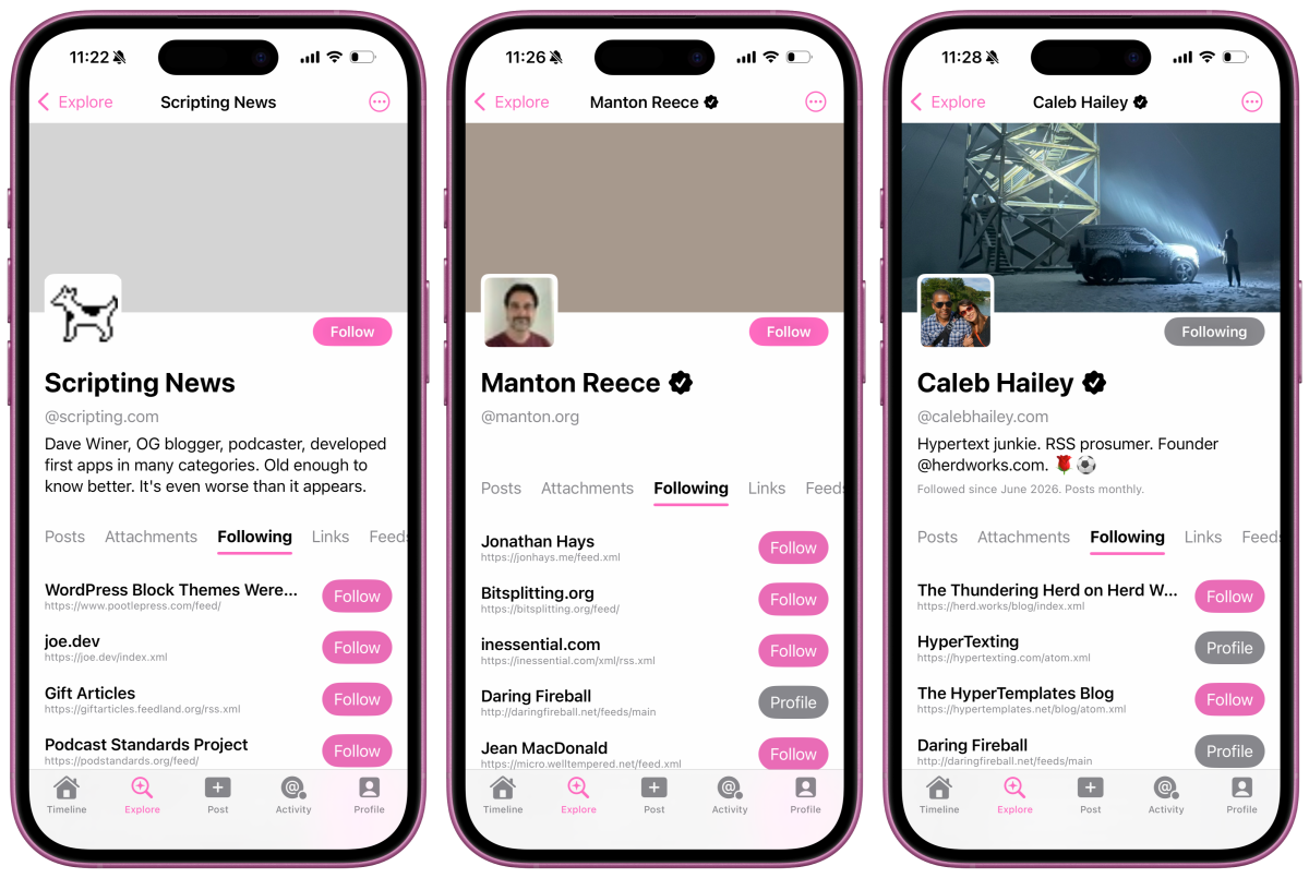 A new app, HyperTexting, turns the open web into a scrollable social media-like feed