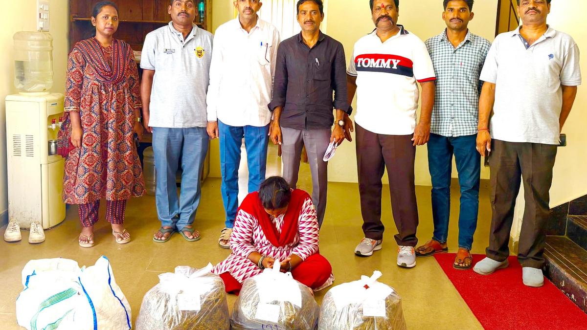 Excise officials arrest three, seize over 15 kg of ganja worth ₹10 lakh in Hyderabad