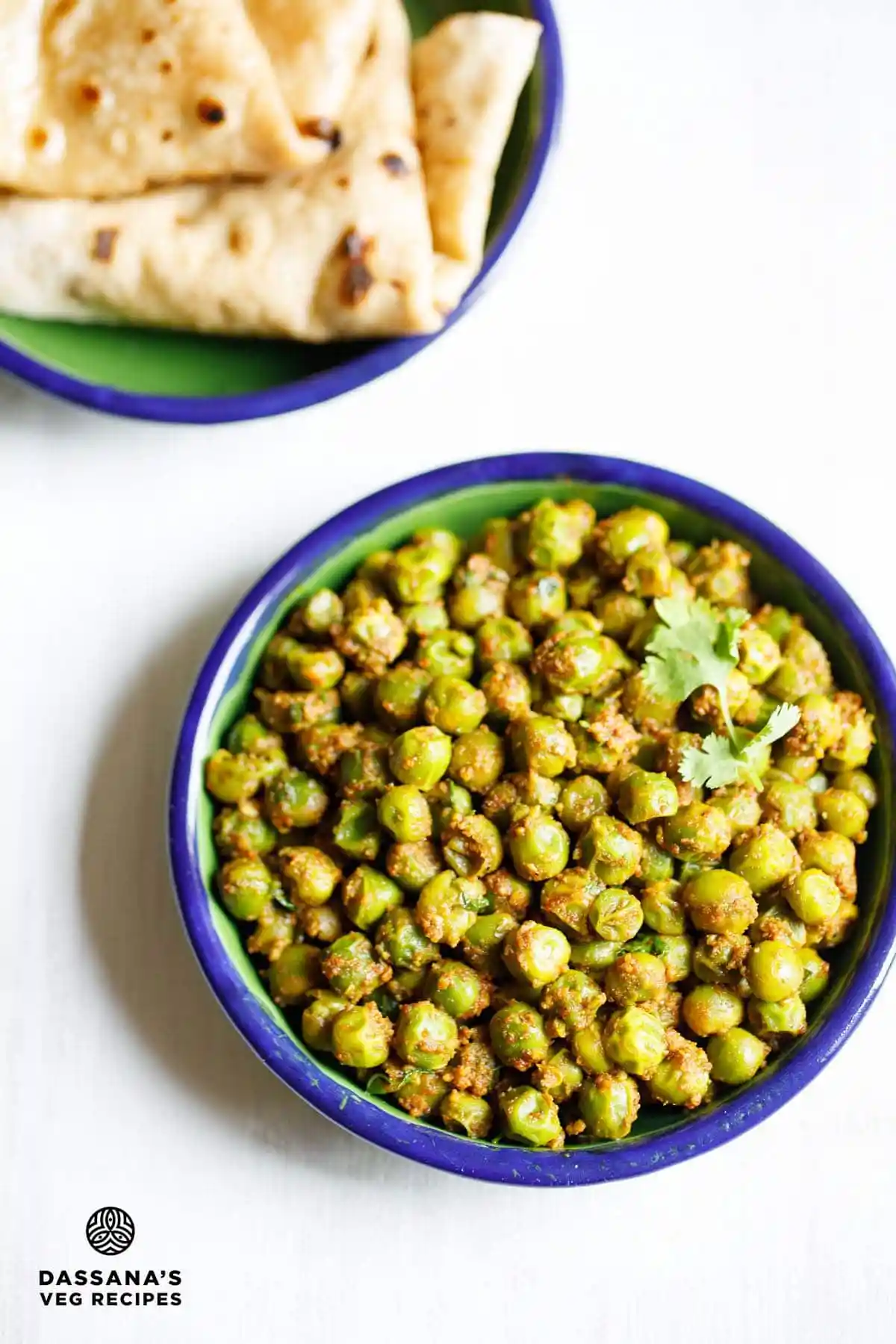 Matar Ki Sabji (Dry Green Peas) – Dassana’s Veg Recipes