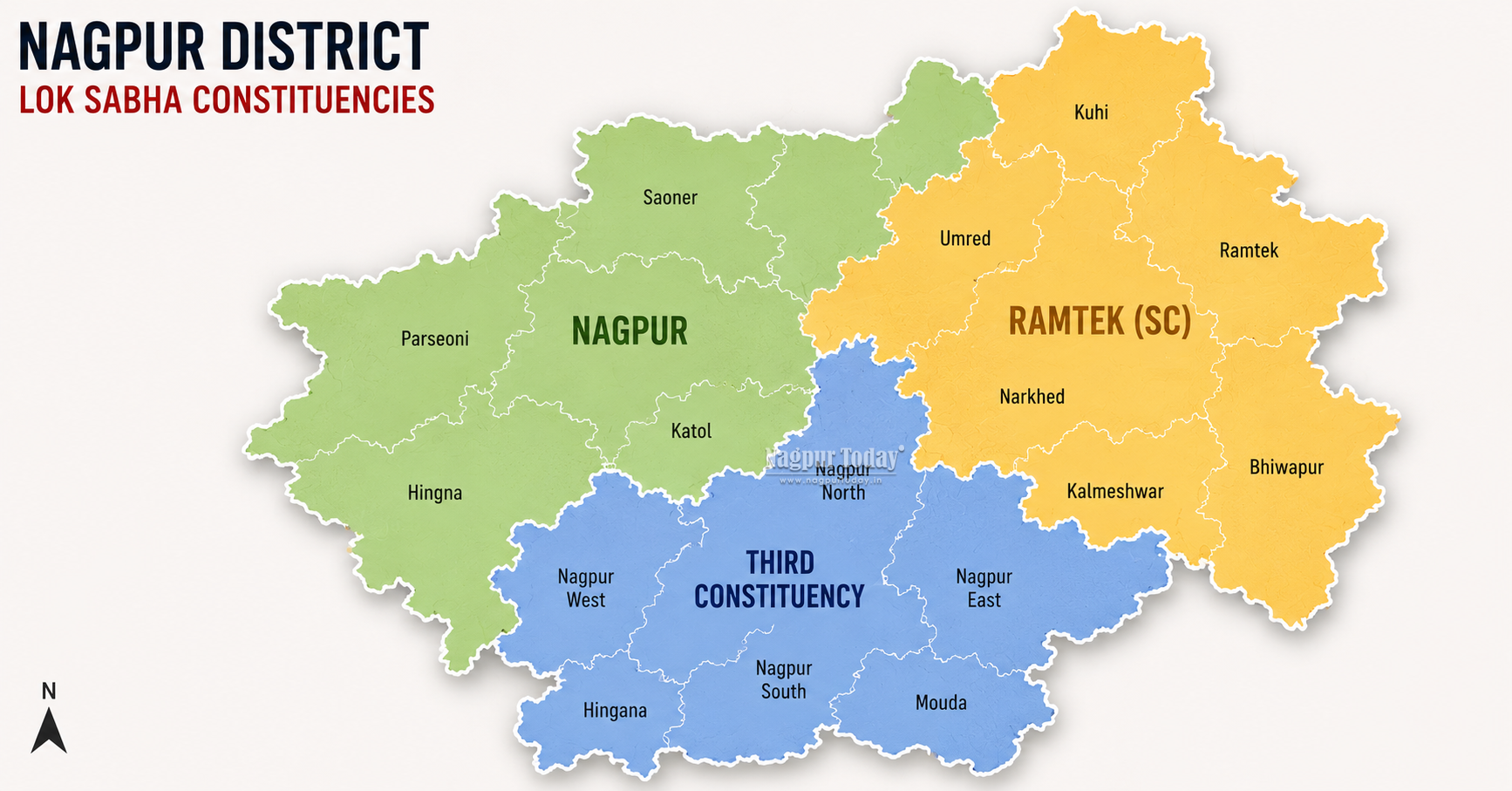 Nagpur May Get Third Lok Sabha Constituency as Delimitation Set to Redraw Political Map