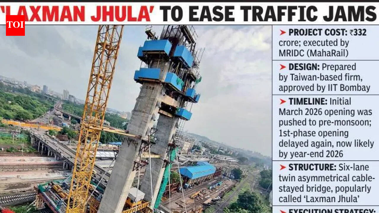 Cable & Segment Works Begin, Ajni Bridge Ph-1 Gathers Pace | Nagpur News
