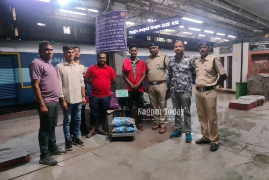 RPF seizes over 4 kg ganja from unclaimed bag at Nagpur Railway Station