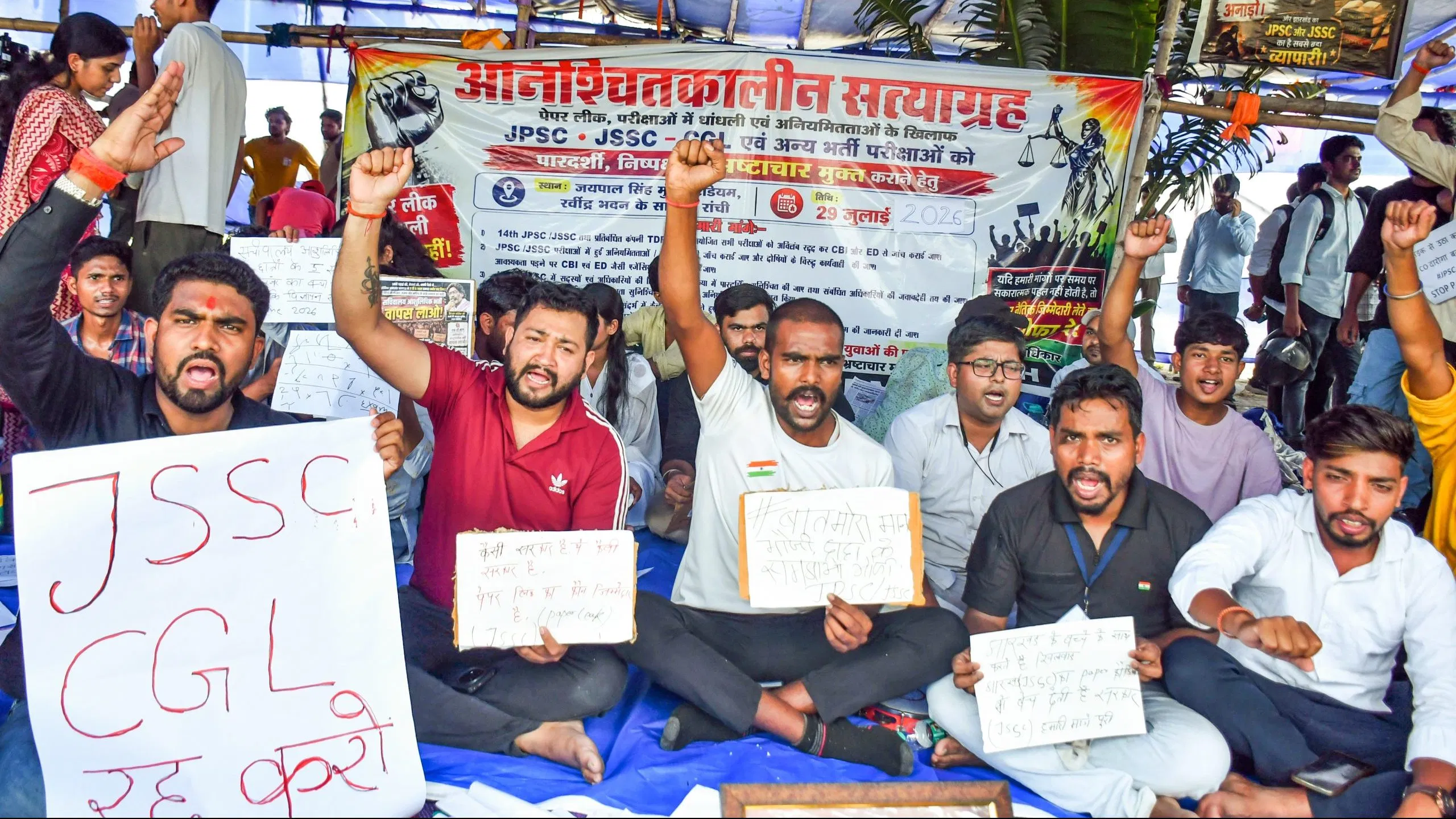 No exam outsourcing, no retd panel heads—Congress to take up agitating students’ cause with Jharkhand CM