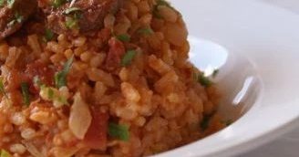 Chicken and chorizo risotto