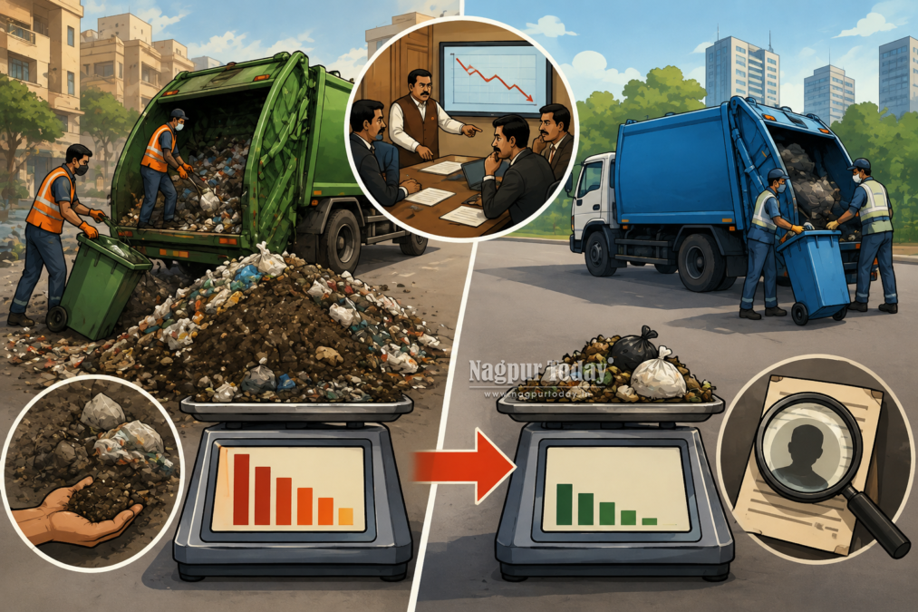 Nagpur’s garbage mystery: Has waste generation fallen, or has the ‘weight game’ finally been exposed?