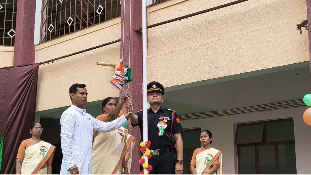 Nagpur: Marie Poussepin’s Academy Marks Independence Day with Patriotic Fervour