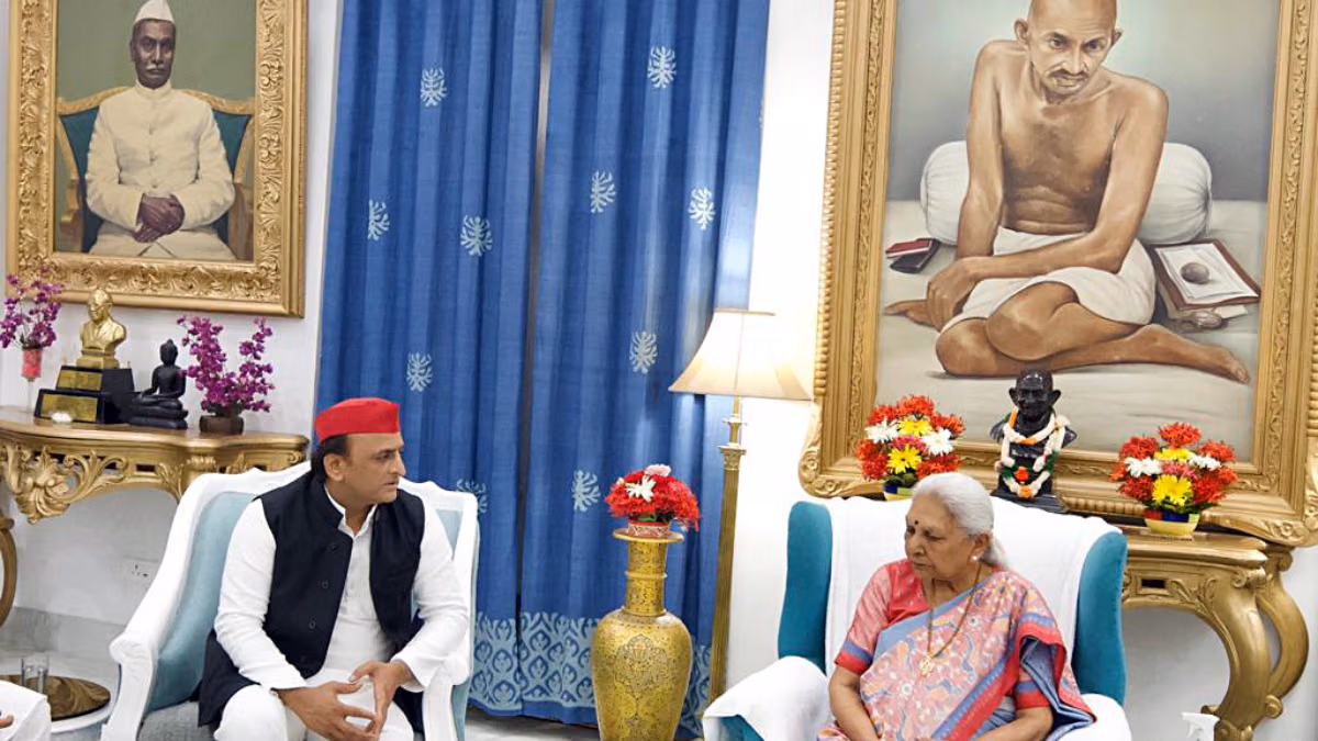 As UP Guv Anandiben flags lapses at university in Yogi’s Gorakhpur, Akhilesh takes swipe at BJP