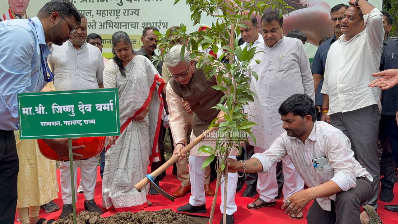 Nagpur Begins Mega Plantation Drive to Plant 10 Lakh Trees