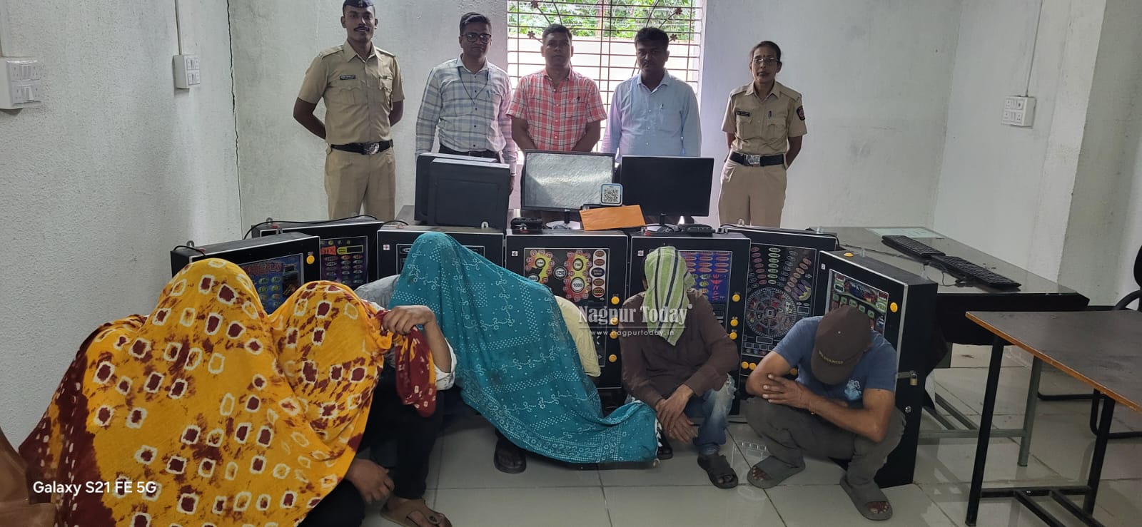 Nagpur Nandanvan Game Parlour: 6 Held for Gambling