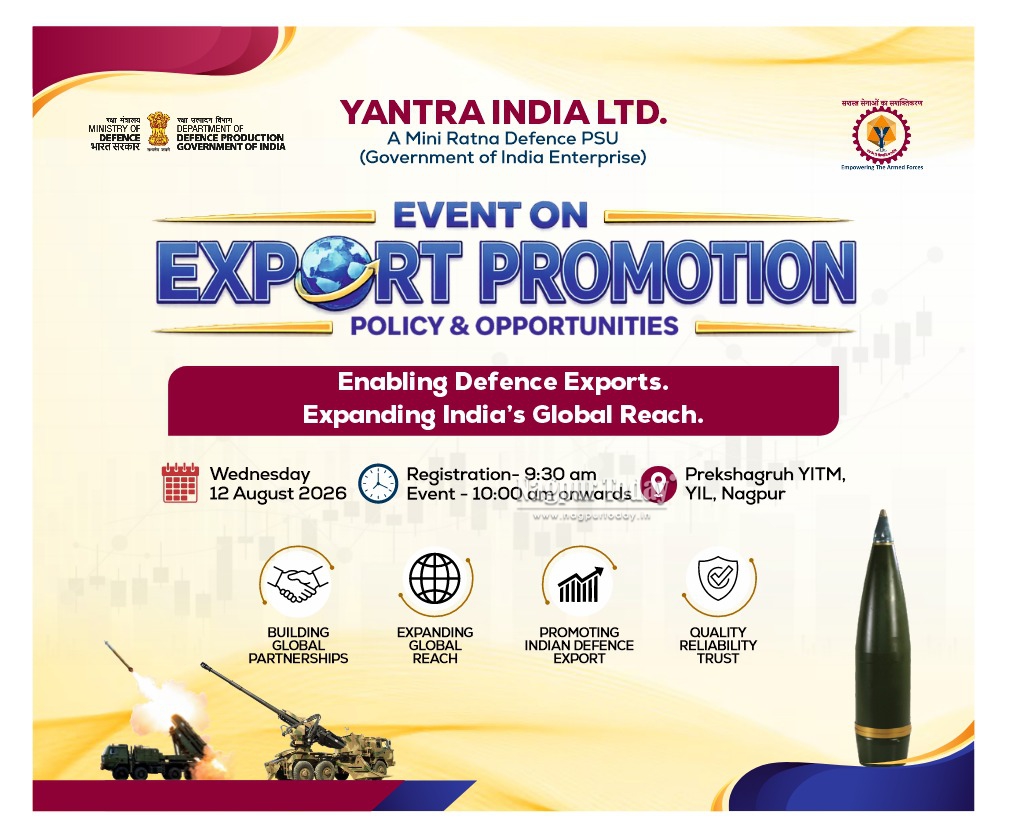 Yantra India Limited, Nagpur to Organised Defence Export Promotion Event 