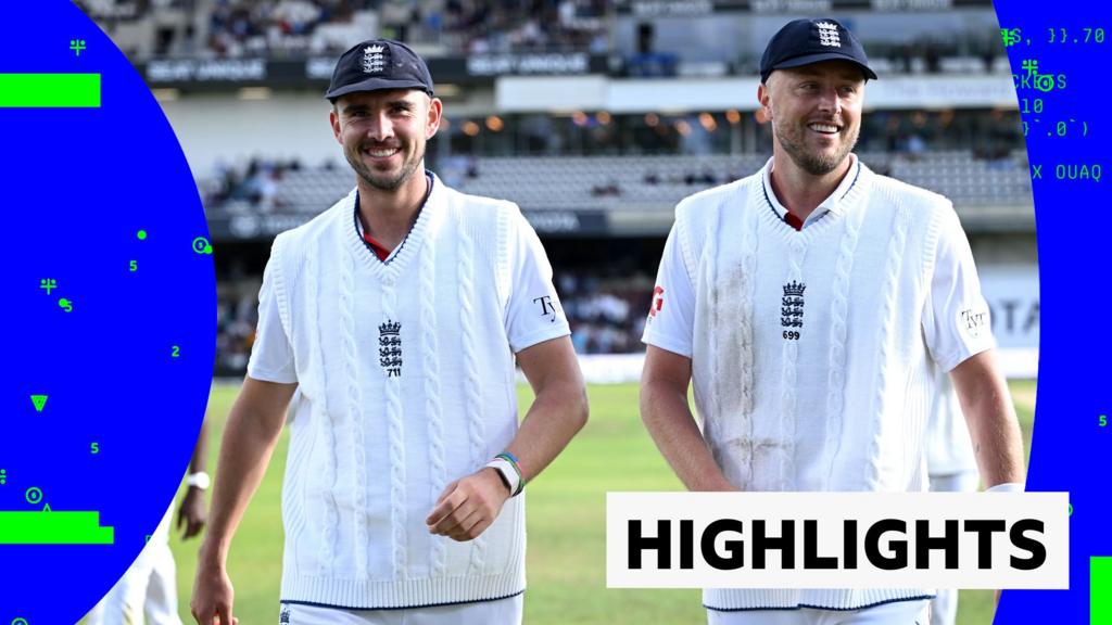 England v Pakistan, First Test, day one Headingley – highlights