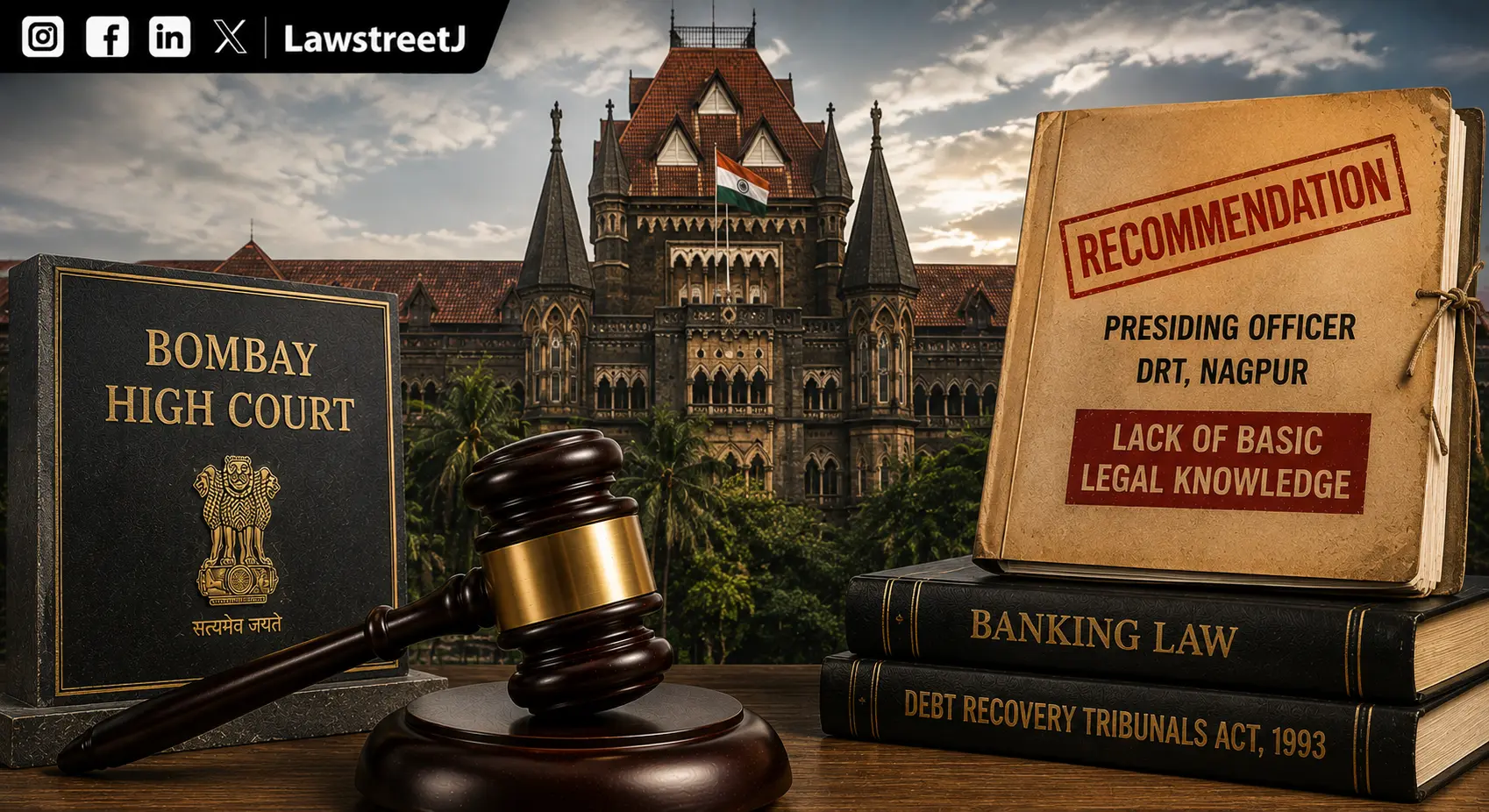Bombay HC Says DRT Nagpur Presiding Officer Lacks Basic Legal Knowledge