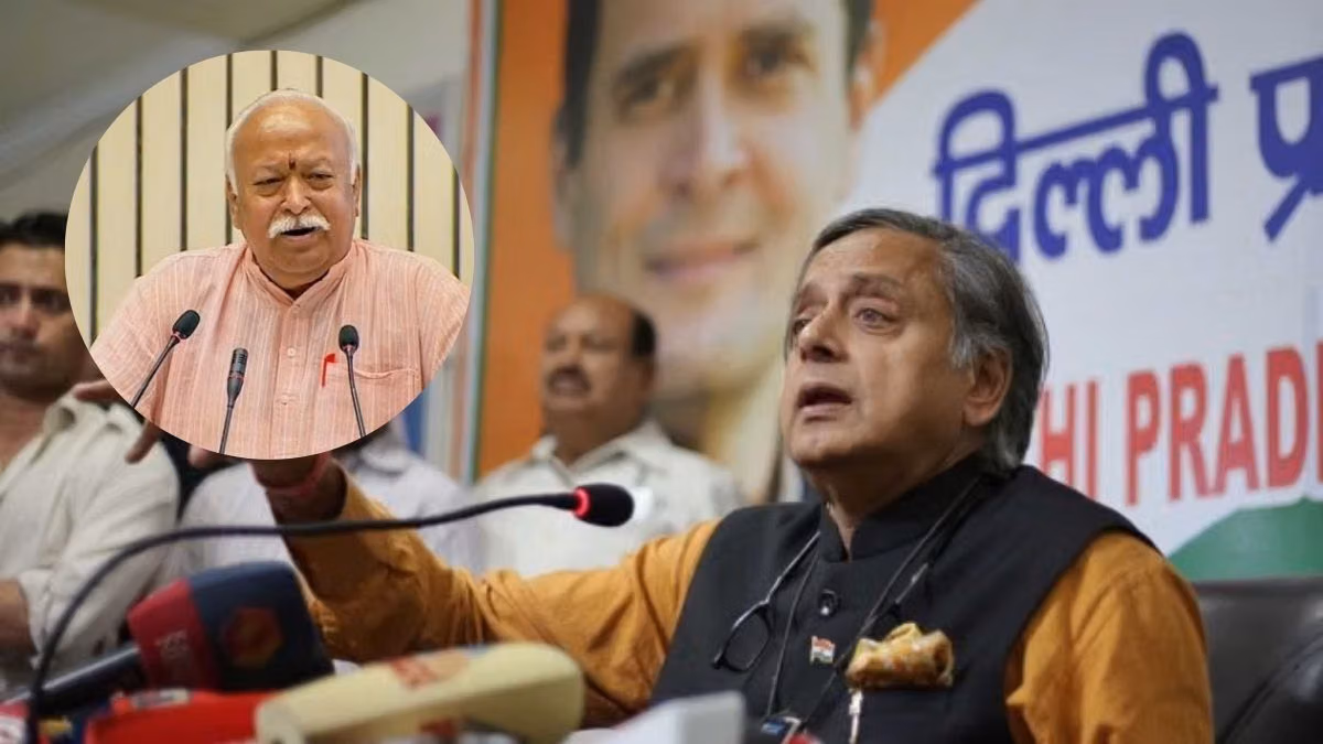 Won’t be sharing stage with Bhagwat, Tharoor clarifies amid speculation around Mumbai event